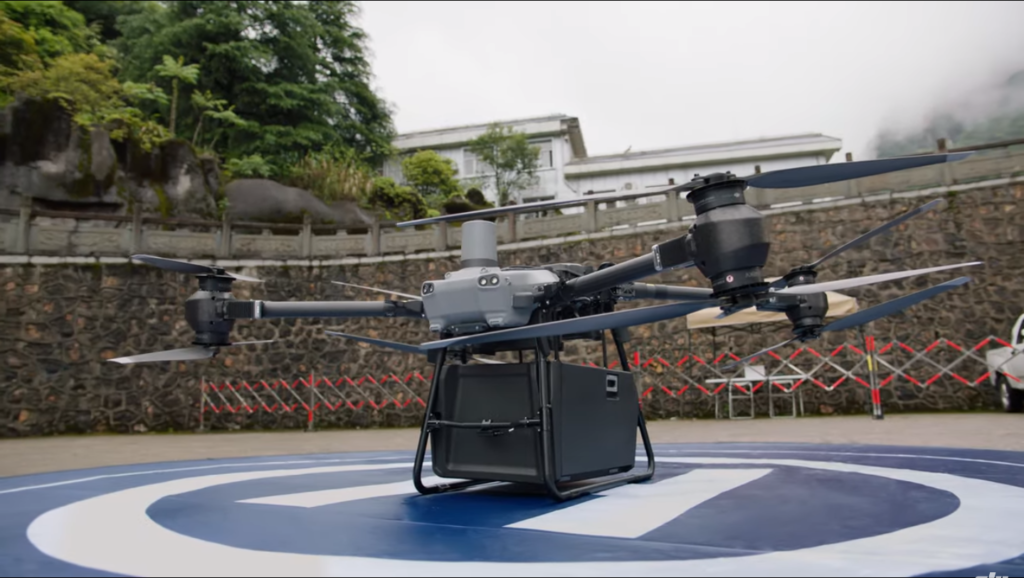 DJI FlyCart 30 with payload